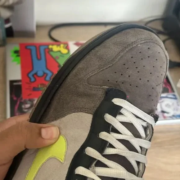 Nike Dunk Low 6.0 Fog Grey And Pale Green 2008 Rare Men’s 11 314142-072